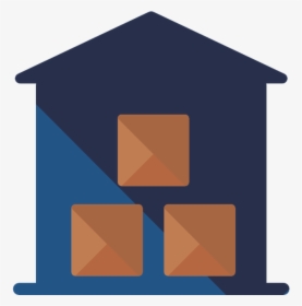 Warehouse Free Vector Icon Designed By Roundicons - Building, HD Png Download, Free Download