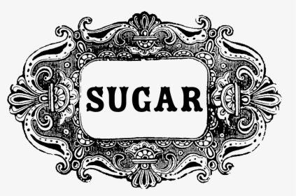 Sugar And Salt Label , Transparent Cartoons - Sugar And Salt Label, HD Png Download, Free Download