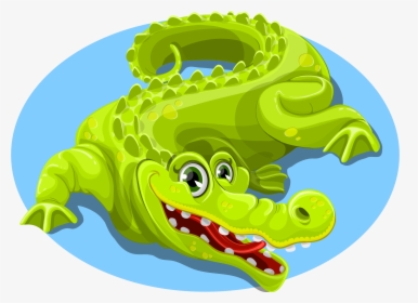 Big Image Png Ⓒ - Crocodile In Water Cartoon Png, Transparent Png, Free Download