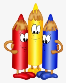Colour Pencil Clip Art - Cartoon Color Pencil Clip Art, HD Png Download, Free Download