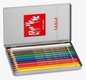 Pablo Colored Pencils - Caran D Ache Pablo Sets, HD Png Download, Free Download