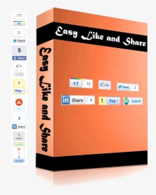 Easy Like And Share Share Button, Google 1, Social - Computer Program, HD Png Download, Free Download