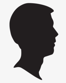 Male Silhouette Profile By Snicklefritz Stock - Man Head Silhouette, HD Png Download, Free Download