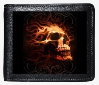 Tomw04 Fire Skull Preview - Skull Art, HD Png Download, Free Download