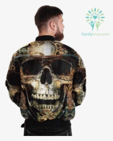 Fashionable 3d Skull Over Print Jacket %tag Familyloves - Alexander Mcqueen 2011 Shoes, HD Png Download, Free Download