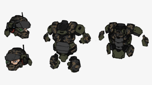 Drawn Armor Sci Fi - Military Armor Sci Fi, HD Png Download, Free Download