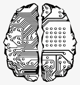 Brain Ai Vector Clipart Circuit Transparent Png - Ai Clipart Transparent, Png Download, Free Download