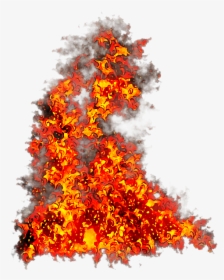 #fire #mad #hot #flame #cartoon - Flame, HD Png Download, Free Download