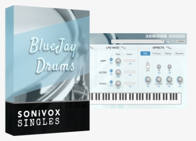 Blue Jay Drums - Silk Road Vst, HD Png Download, Free Download