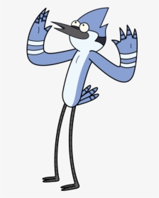 3042112 Mordecai Oooohh By Zj56 D4sd1re - Regular Show Characters, HD Png Download, Free Download