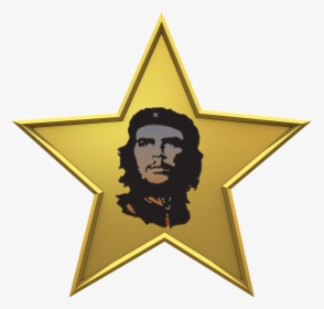 Star Che Guevara - Transparent Background Star Gold Png, Png Download, Free Download