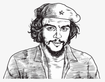 Che Guevara Png Transparent Image - Cartoon Che Guevara Drawing, Png Download, Free Download