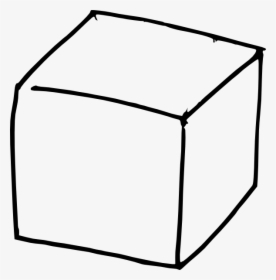Clipart Of Aaron, Ice Cube One And 3d Cube One - Cube Clipart Black And White, HD Png Download, Free Download