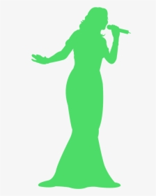 Singer Silhouette, HD Png Download, Free Download