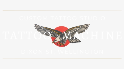 Tattoo Machine Studio Logo - Hawk, HD Png Download, Free Download