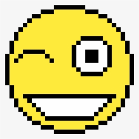 Pixel Art Happy Face, HD Png Download, Free Download
