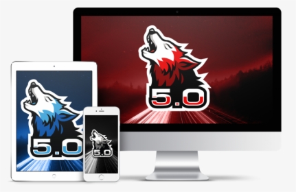 0 Coyote Wallpaper - Mac Ipad Iphone Mockup Png, Transparent Png, Free Download