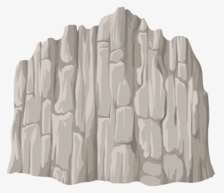 Rock Clipart Rock Cliff - Rock Cliff Vector, HD Png Download, Free Download