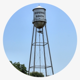 Transparent Water Tower Png - Round Rock Water Tower, Png Download, Free Download