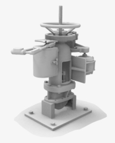 3d Spider Water Tower Onsite Scanning - Machine, HD Png Download, Free Download