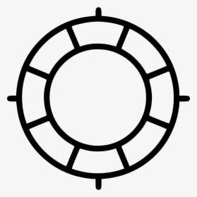 Life Preserver - Life Saver Vector Icon Png, Transparent Png, Free Download