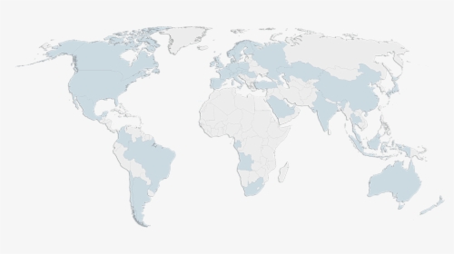 World Map Png Black Background, Transparent Png, Free Download