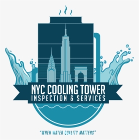 Clip Art Nyc Water Towers - Ny Cooling Tower Inspection Company, HD Png Download, Free Download