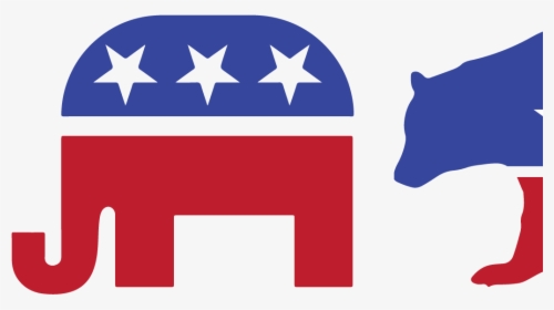 Democrats, Republicans And Bears, Oh My - Republican Party Logo, HD Png Download, Free Download