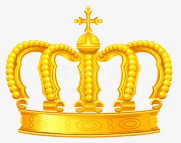 Gold Clipart Tiara - Gold Crown Clipart, HD Png Download, Free Download
