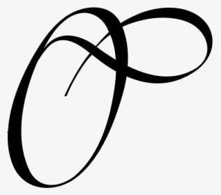 letter o in calligraphy