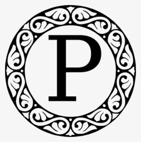Letter P Monogram Clipart, HD Png Download, Free Download