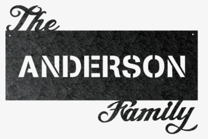 The Family Monogram - Calligraphy, HD Png Download, Free Download