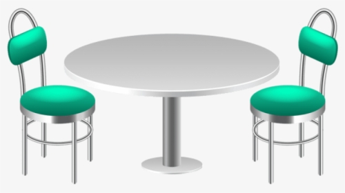 Chair Clipart Png -download Table With Chairs Clipart - Table And Chairs Clipart, Transparent Png, Free Download