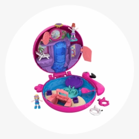 Polly Pocket Flamingo Compact, HD Png Download, Free Download
