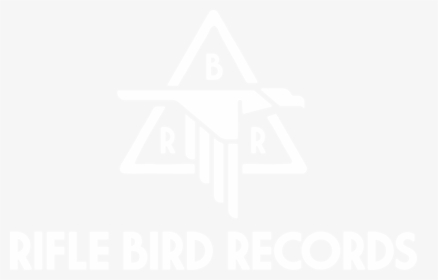 Riflebirdrecords Logo Jan8 2018 - Johns Hopkins Logo White, HD Png Download, Free Download