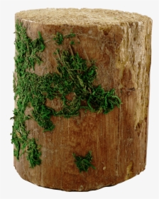 Decorative Mossy Tree Stump - Tree Stump, HD Png Download, Free Download