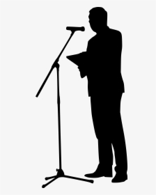 Person Speaking On A Mic, HD Png Download, Free Download