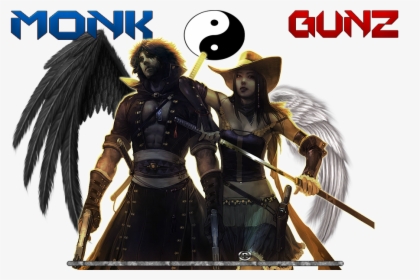 Png Monk Gunz Monkgunz Zps29ee0627 - Action Figure, Transparent Png, Free Download