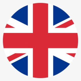 Uk Flag Circle Vector - English Language Flag Circle, HD Png Download, Free Download