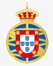 Kingdom Of Portugal Coat Of Arms - Coats Of Arms Of Portugal, HD Png Download, Free Download