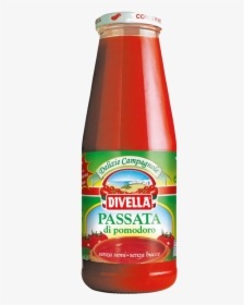 Sauce Bottle - Divella Tomato Passata Sauce, HD Png Download, Free Download