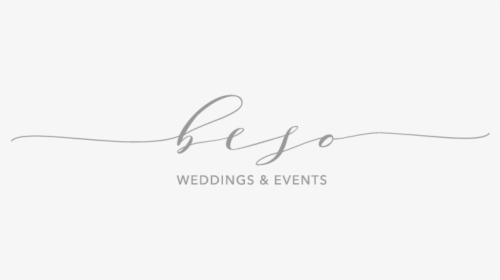 Beso Weddings And Events - Calligraphy, HD Png Download, Free Download