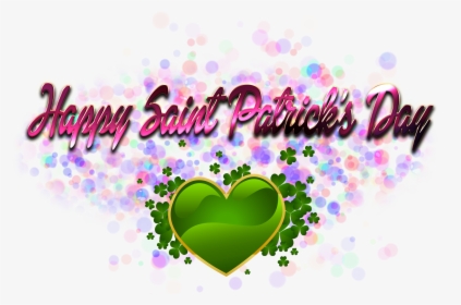 Happy Saint Patrick"s Day Name Logo Bokeh Png - Independence Day Images 2018, Transparent Png, Free Download