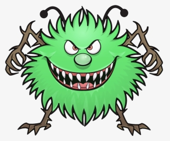Png Picture Mart Jpg Free Library - Computer Virus No Background, Transparent Png, Free Download