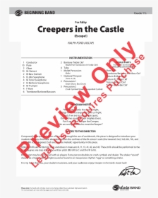 Creepers In The Castle Thumbnail Creepers In The Castle - Fiddles On Fire Violin Notes, HD Png Download, Free Download