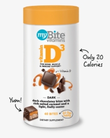 One, Muscle, And Immune Support - Mybite Vitamins Hers, HD Png Download, Free Download