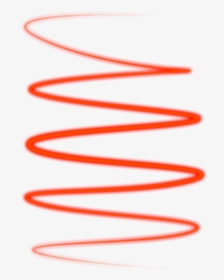 Transparent Red Swirl Png - Neon Light Red Spiral, Png Download, Free Download