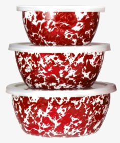 Rd30 Red Swirl Nesting Bowls - Bowl, HD Png Download, Free Download