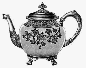 Vintage Teapot Clipart, HD Png Download, Free Download