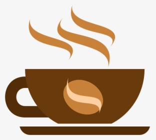 Cafe Clip Art Cartoon - Cartoon Coffee Logo Png, Transparent Png, Free Download
